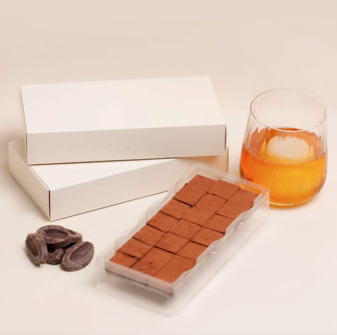 Nama Chocolate with Whiskey