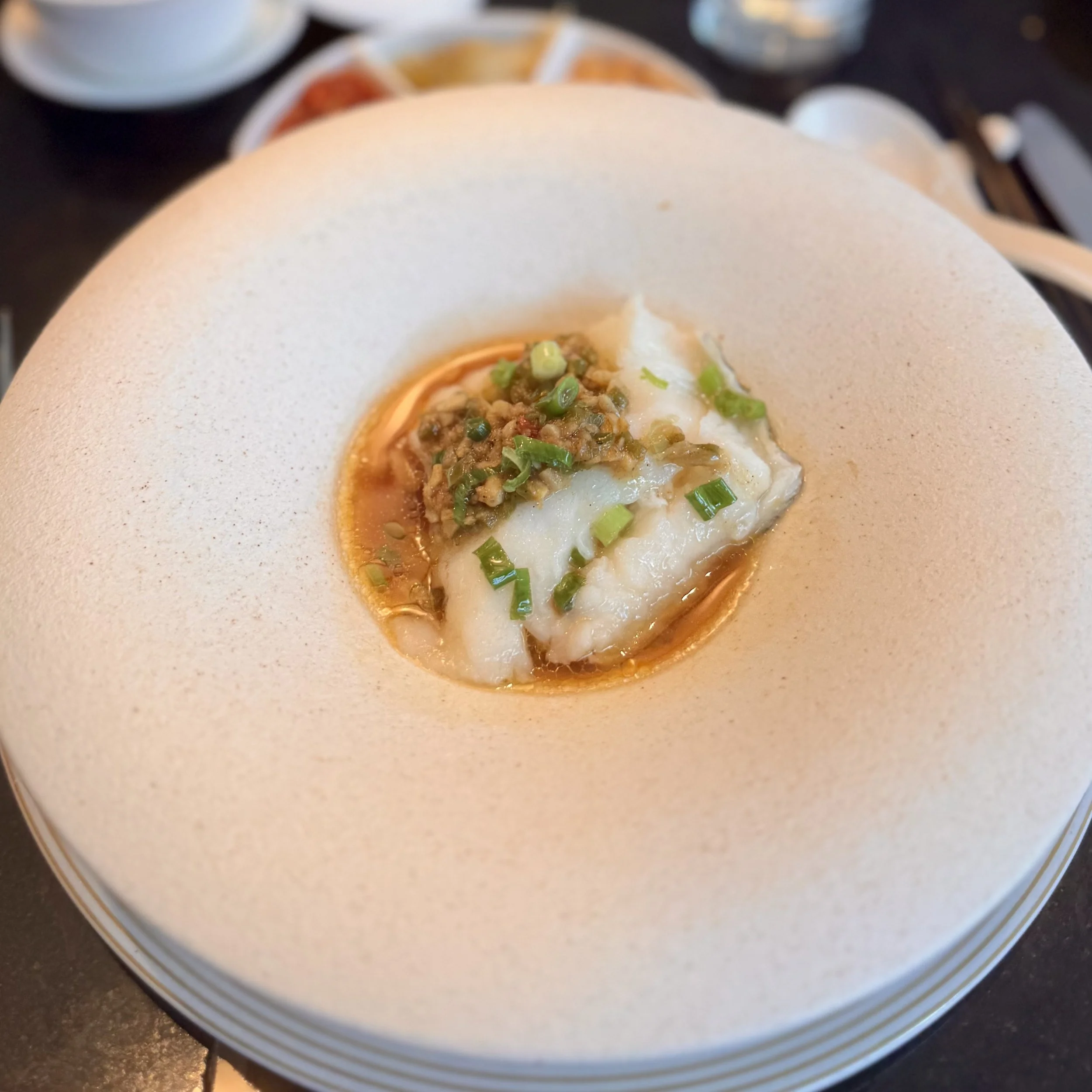 Steamed Silver Cod