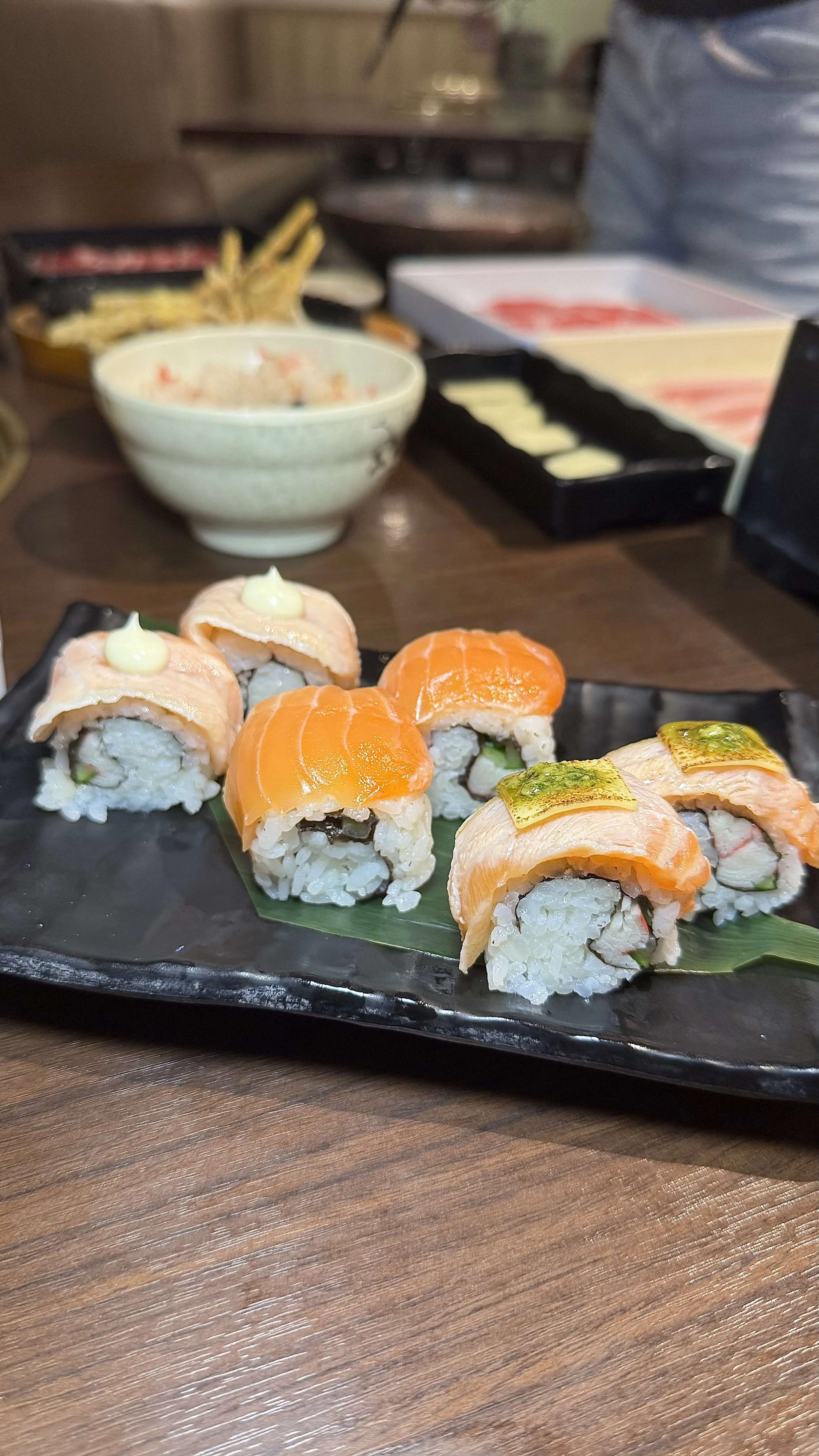 Salmon Sushi Rolls