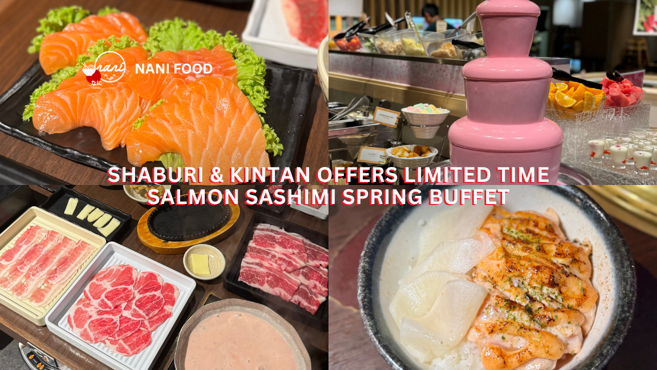 Shaburi &amp; Kintan Offers Limited Time Salmon Sashimi Spring Buffet