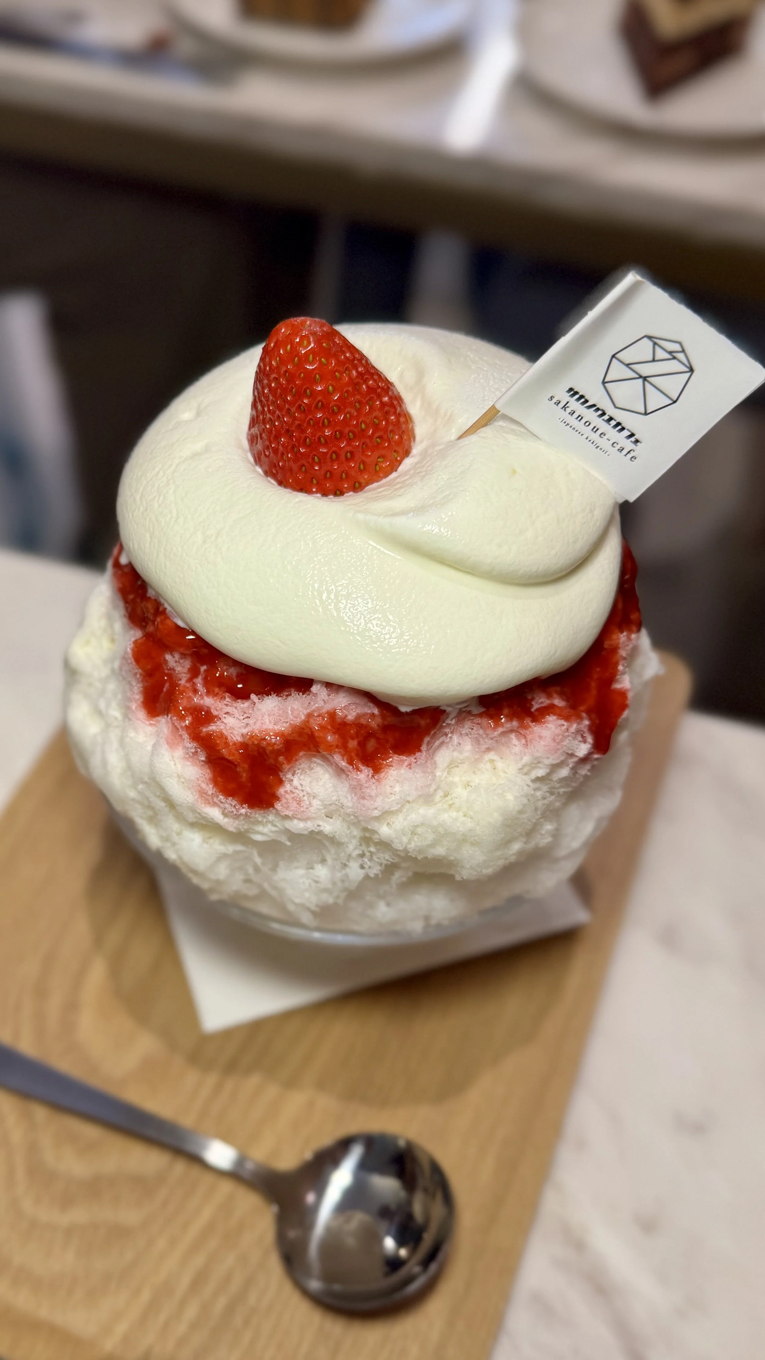 Strawberry Shortcake Kakigori