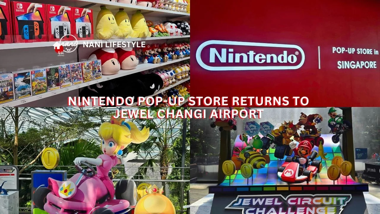 Nintendo Pop-Up Store Returns To Jewel Changi Airport With Over 150 Exclusive Items