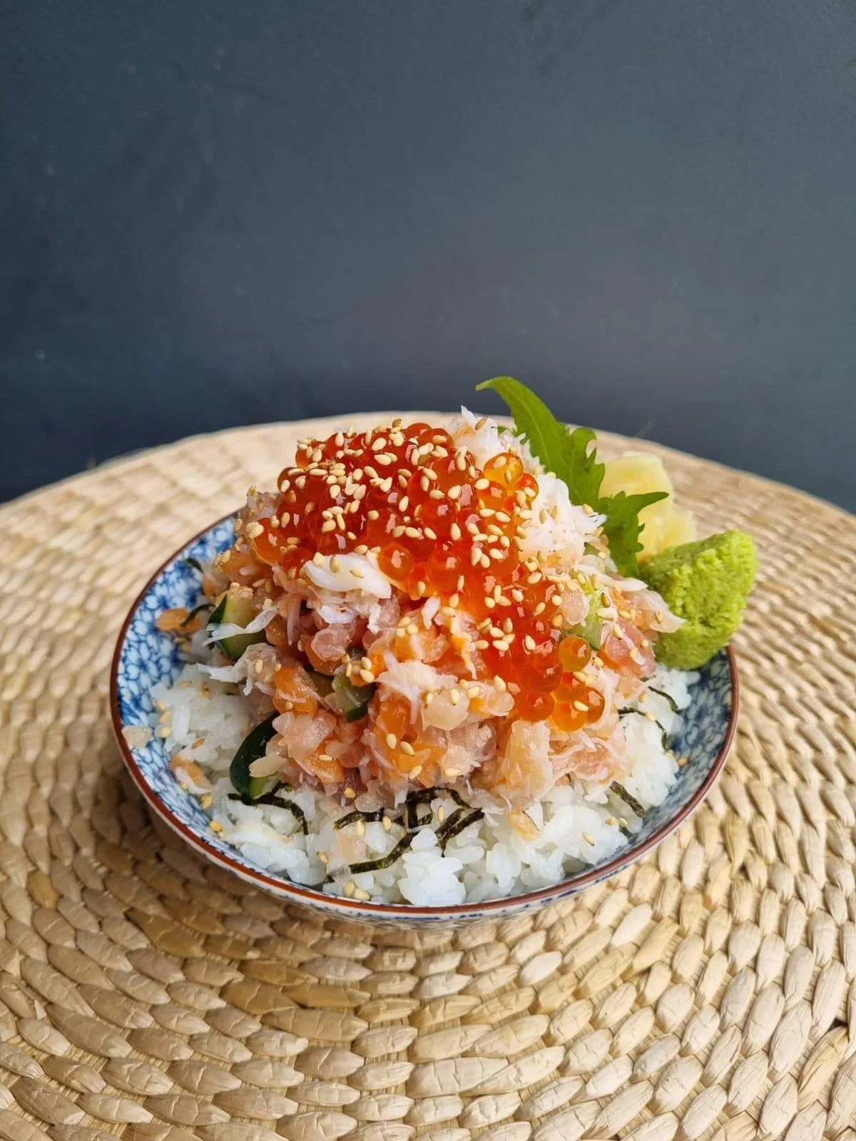 Mini Salmon Ikura Don ($22)