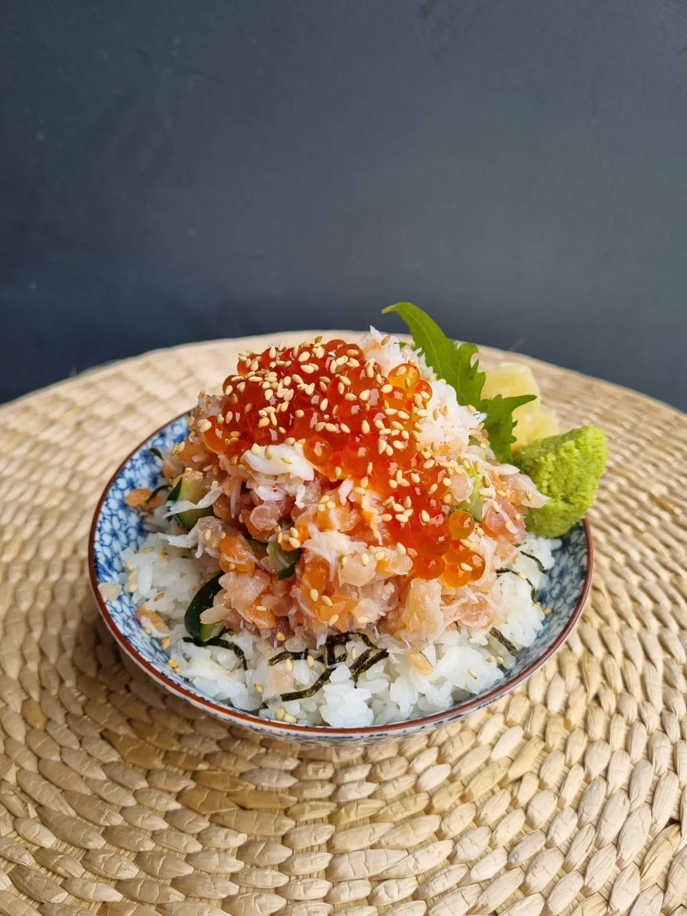 Mini Salmon Ikura Don ($22)