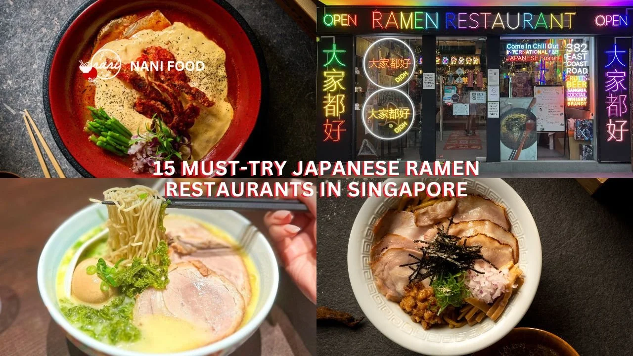 Slurping Good: 15 Must-Try Japanese Ramen Restaurants In Singapore