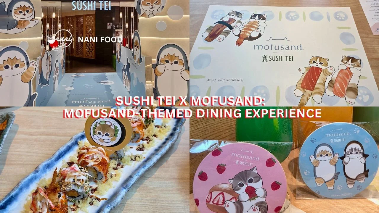 Sushi Tei x Mofusand: Singapore’s First Mofusand-Themed Dining Experience