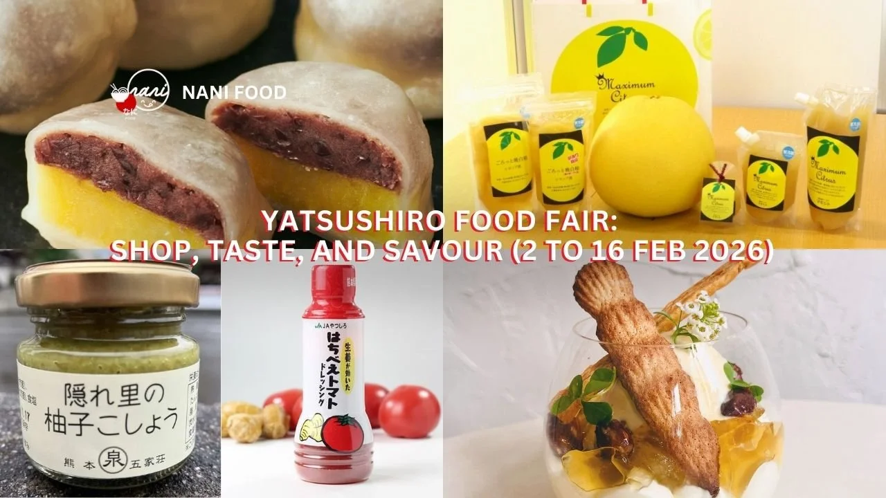 Yatsushiro Food Fair: Shop, Taste, and Savour from 2 to 16 Feb 2026