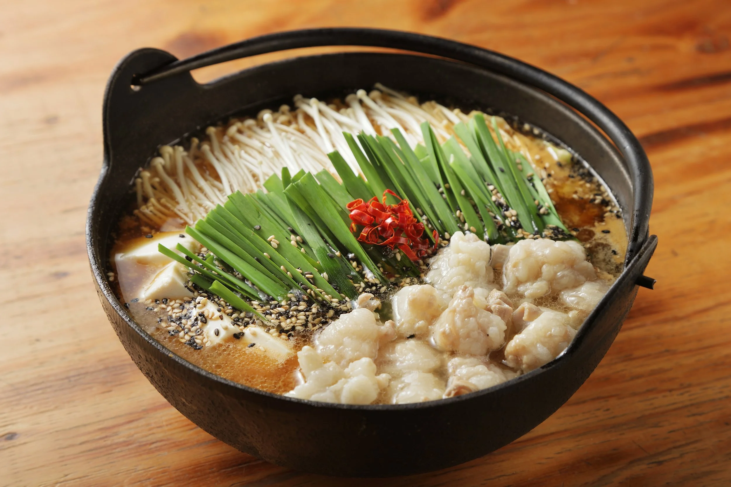 New Motsunabe Speciality Restaurant, Kurohanabi, Serving Authentic