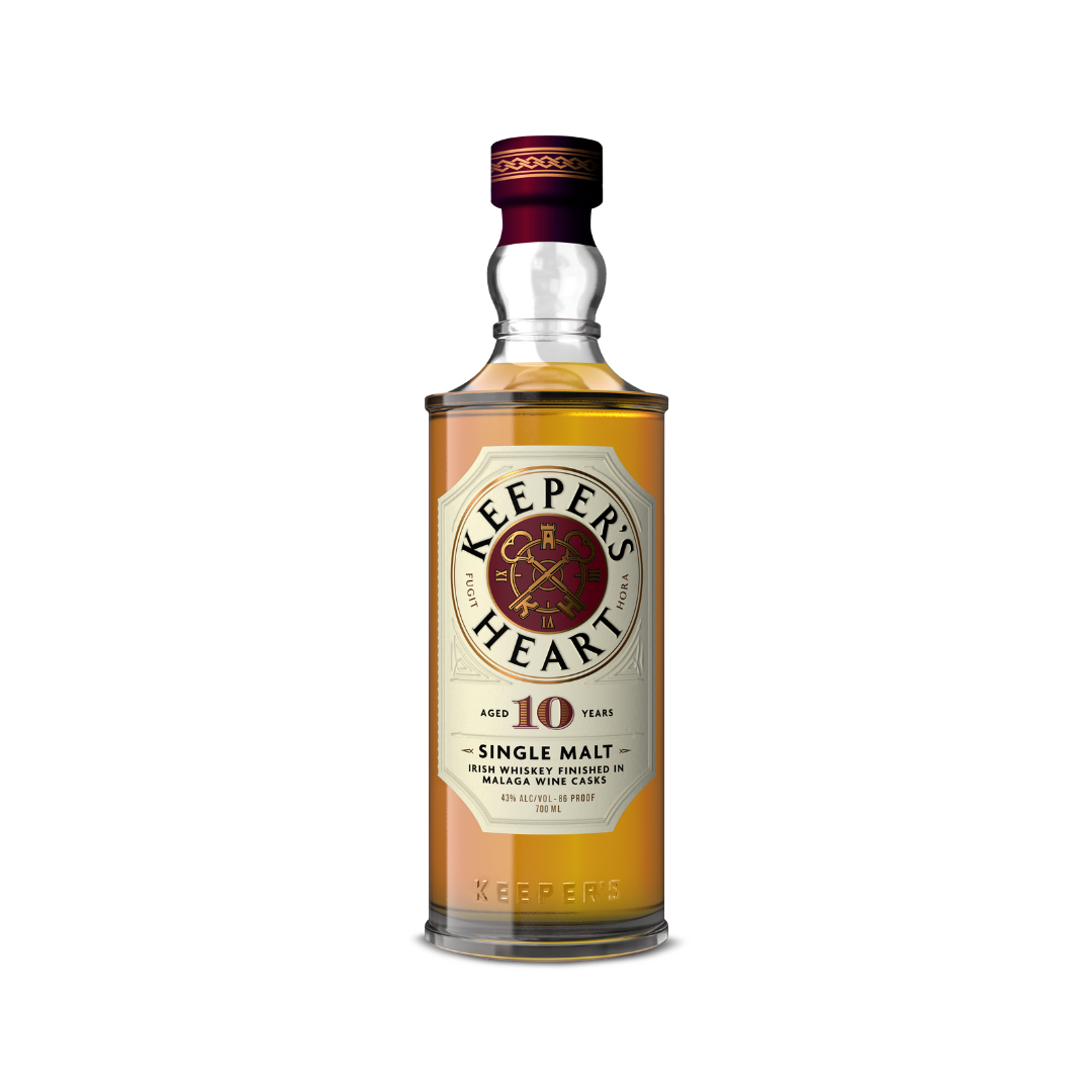 KEEPER'S HEART 10-YEAR-OLD IRISH SINGLE MALT WHISKEY NAMEDWORLD'S BEST IRISH WHISKEY AT SAN FRANCISCO WORLD SPIRITS COMPETITION