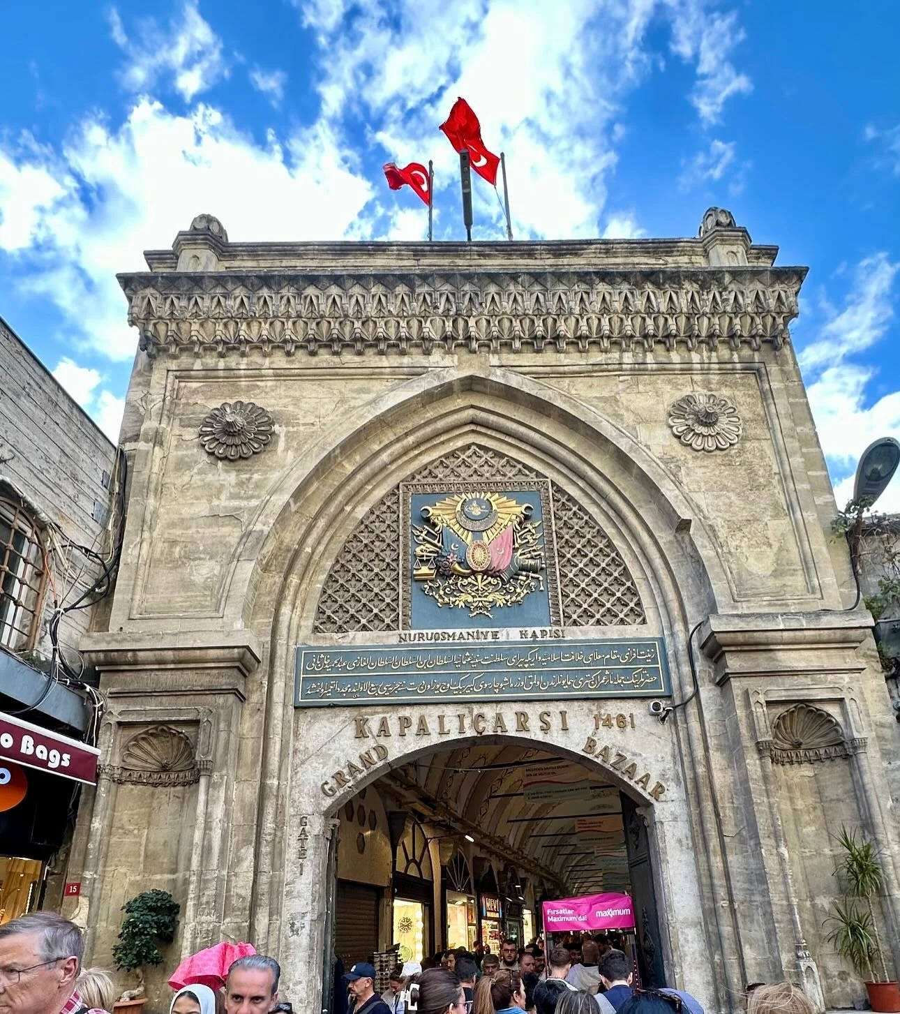 Tour of the Grand Bazaar.