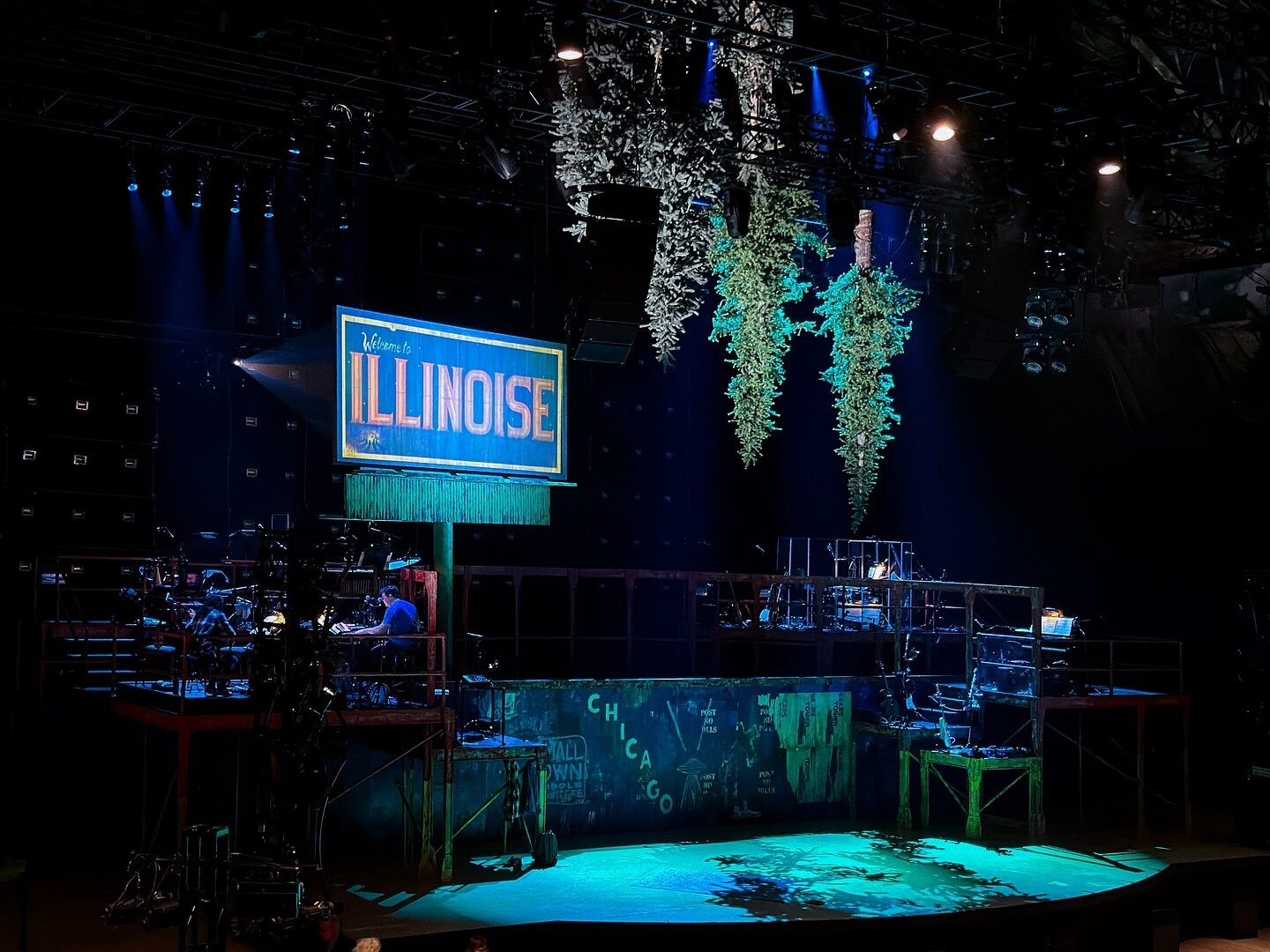 Come on! Feel the&hellip; @illinoiseonstage @sufjan I&rsquo;m already ready to cry already.