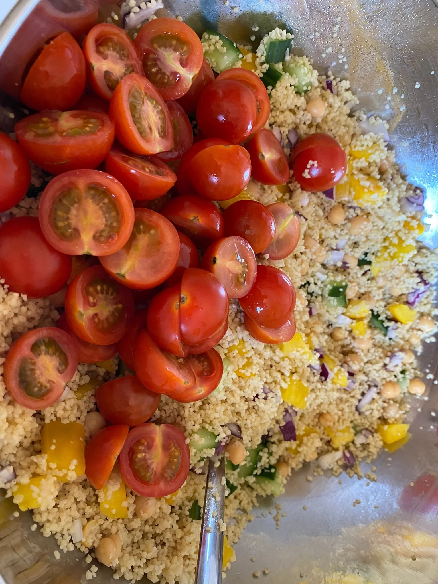 Couscous, Chickpea & Feta Salad — City Catering Southampton