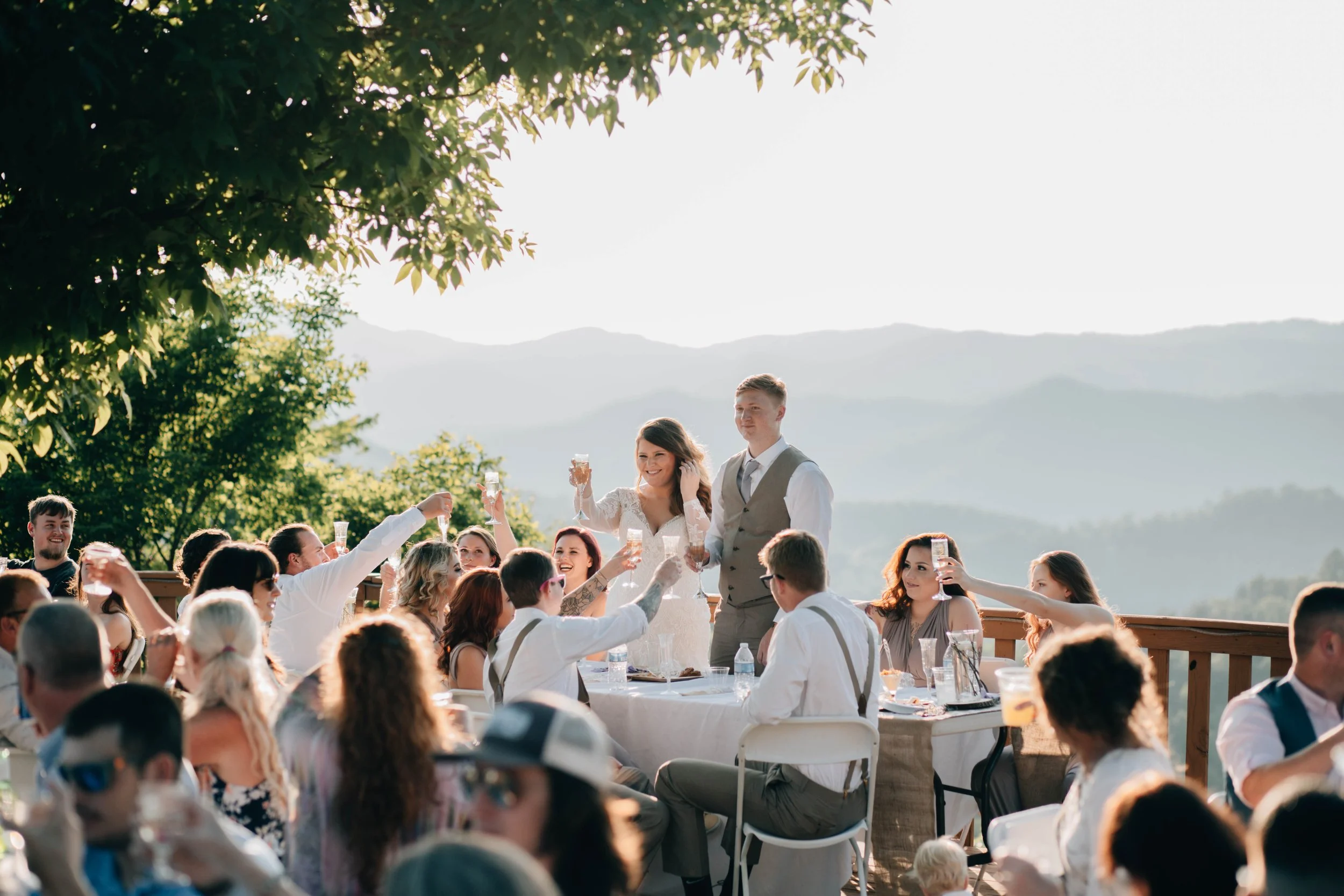 stunning mountain view great smoky mountain national park gatlinburg tennessee