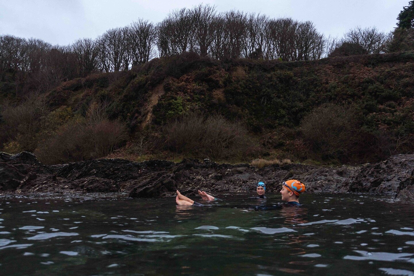 We miss open water swimming! ⁠
⁠
Long distance swims have been difficult recently, as we usually swim as a pod with @sureswimkernow. Lockdown has meant we've had to hold off on group sessions and gnarly weather conditions also made most of February a