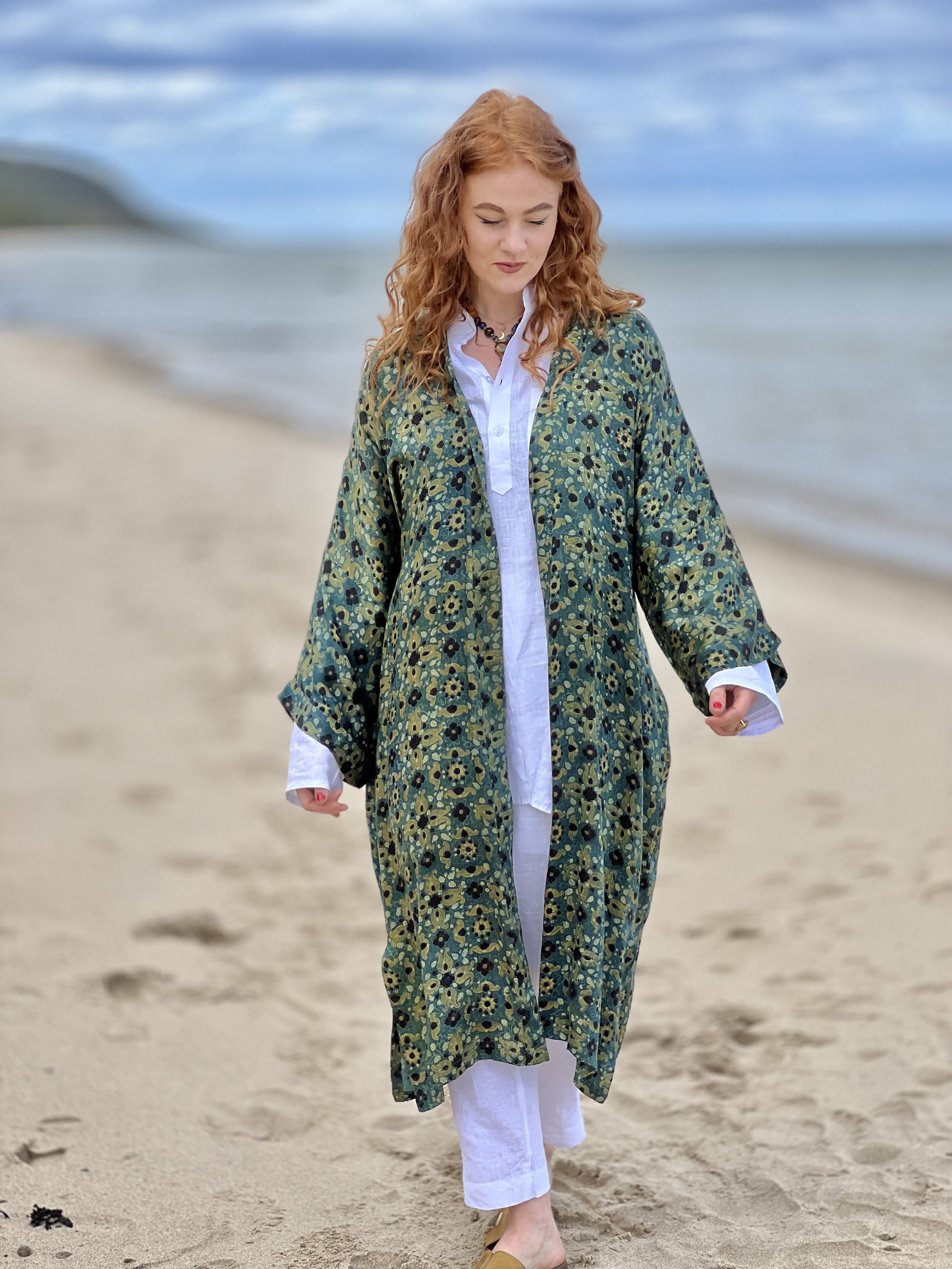 Mudprint Kimono, Kort & Lång
