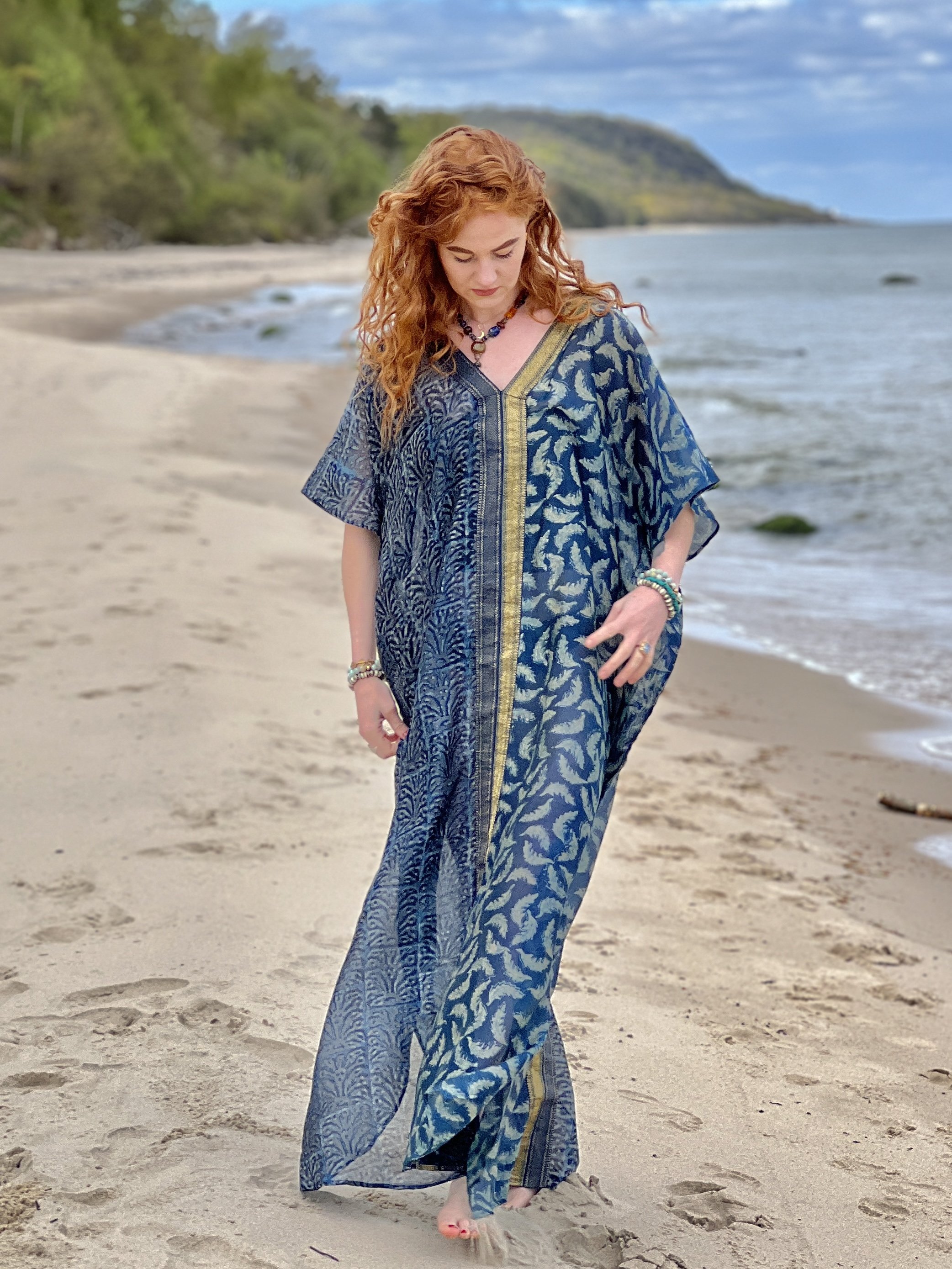Shandery Kaftan, Lång