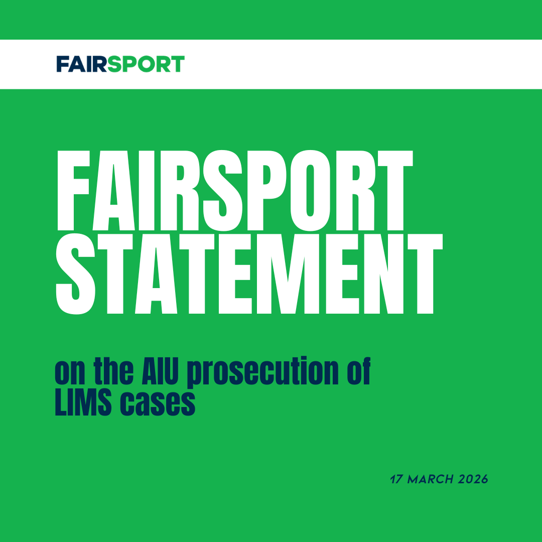 FairSport on the AIU prosecution of LIMS cases