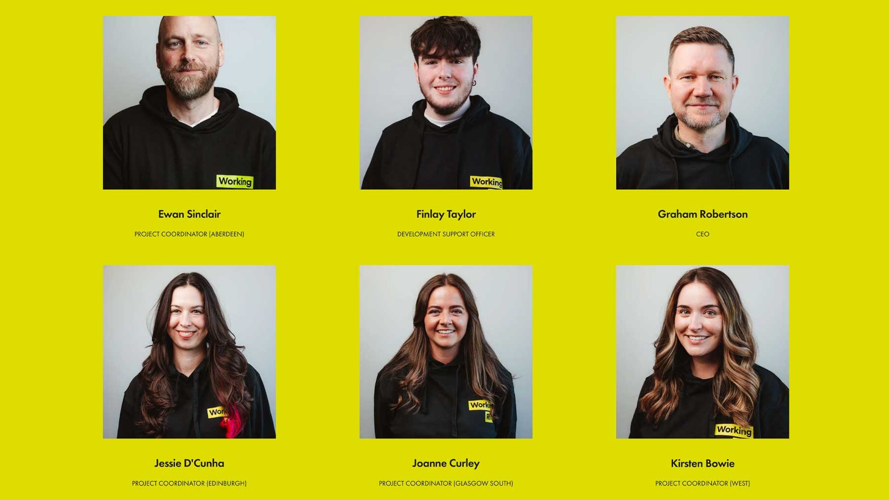 Brand and website design by Tom Ellis for Working Rite