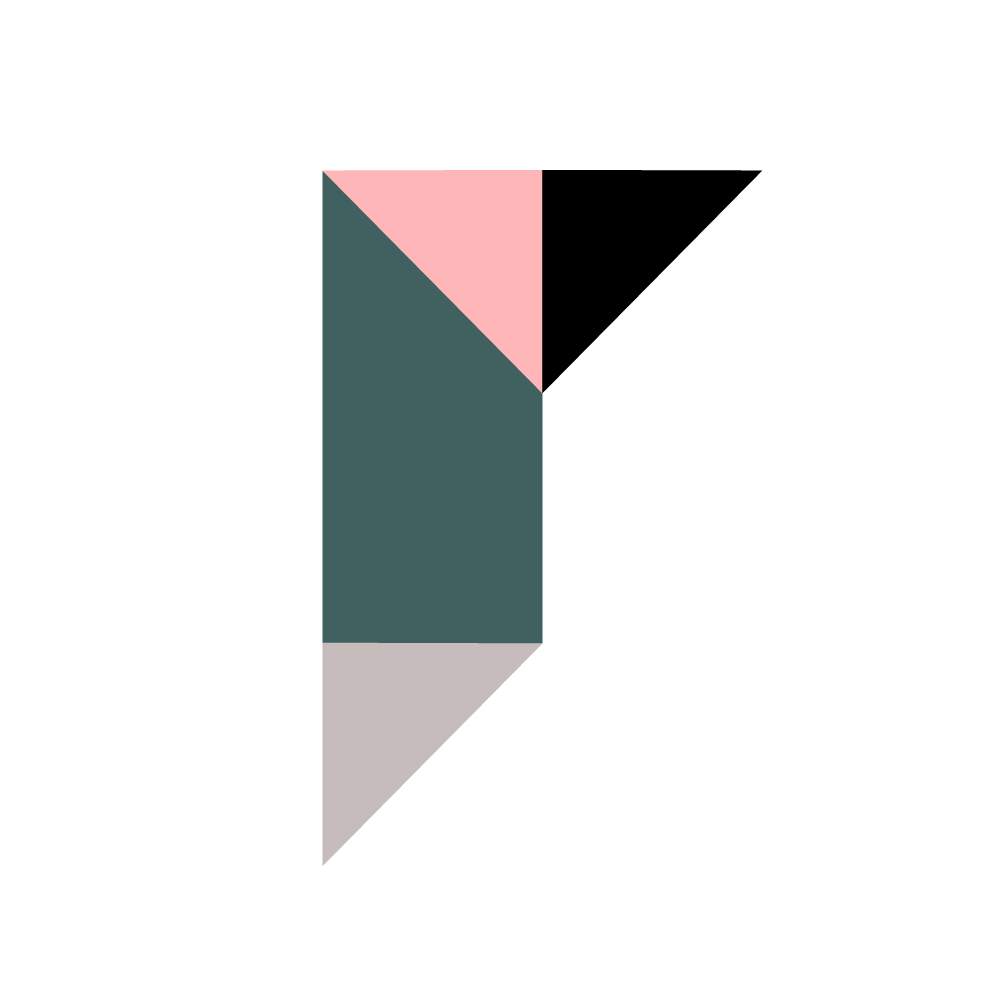A vertical business bar chart with four segments in pink, teal, gray, and black, with labels for different categories and percentages on the right side.