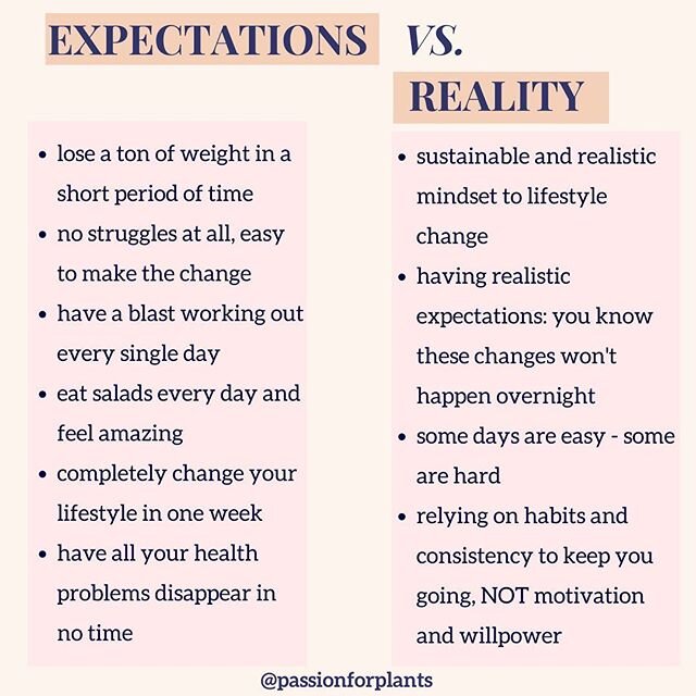 TELL ME - does this sound familiar? 👇 ⁣
⁣
You set out to make a healthy lifestyle change, and you&rsquo;re overflowing with excitement about the &lsquo;new you&rsquo; on the other side of this transformation.⁣
⁣
You buy all the veggies, empty your p