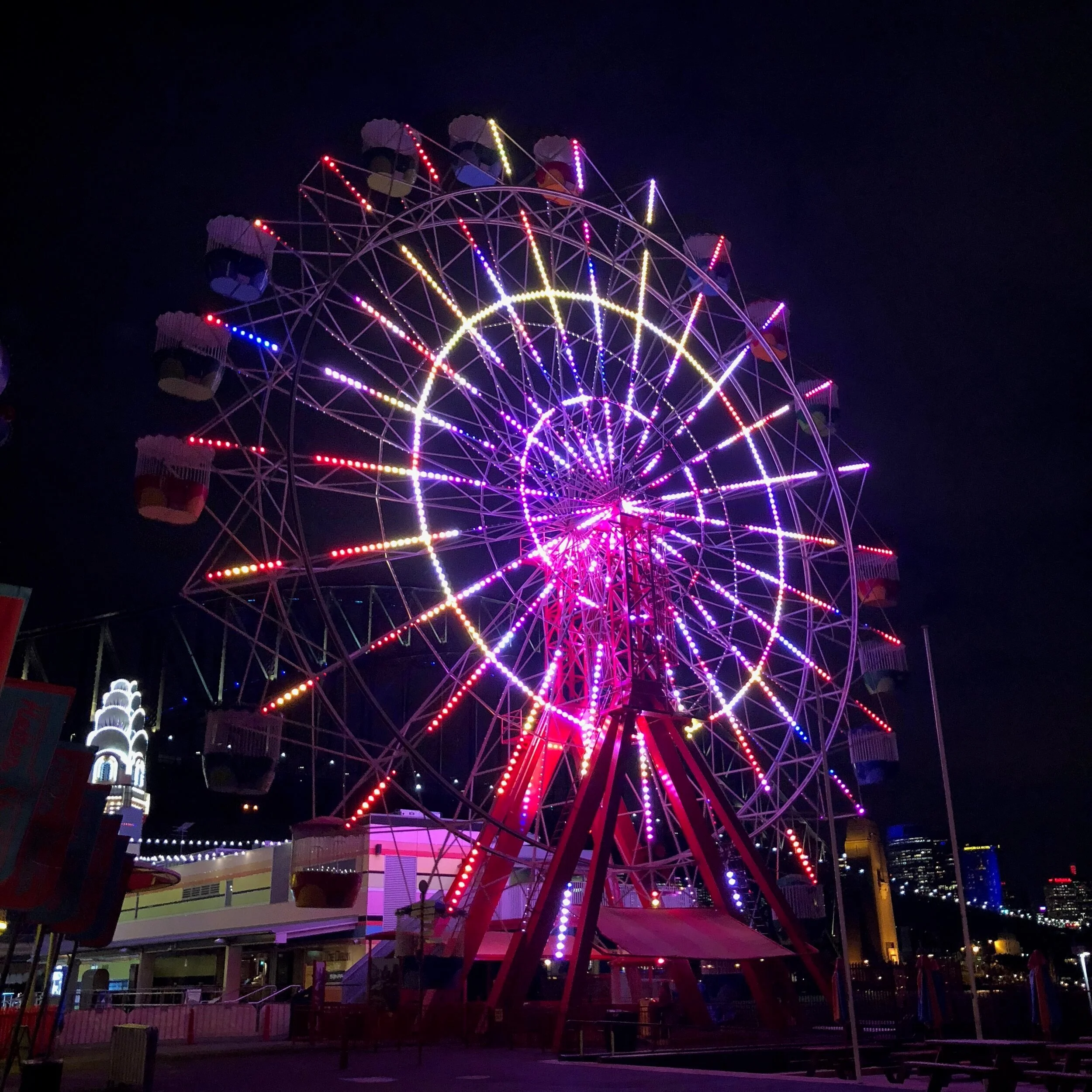 Vivid Sydney x Luna Park