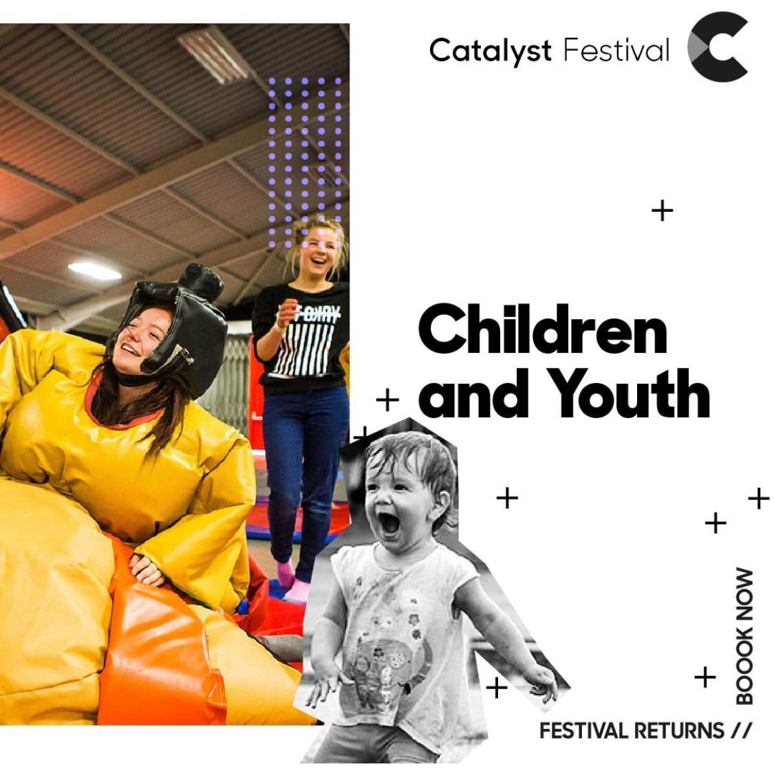 Bringing your family to Catalyst Festival? It&rsquo;s going to be a special experience for children and young attendees - a time for making friendships, engaging in worship and prayer, and plenty of fun!

Children up to 3-years go free! Then it&rsquo