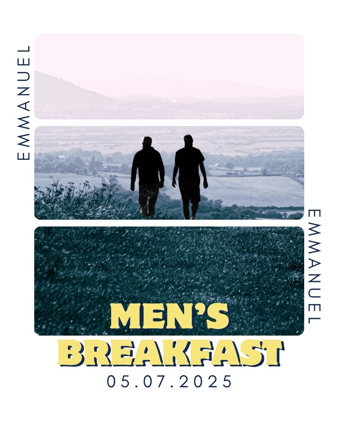 Next Saturday, the men of Emmanuel will be gathering together for breakfast, fellowship, teaching and discussion! You won't want to miss it!

For more information or if you'd like to sign up, drop us a DM! Sign up deadline is Wednesday 2nd July!