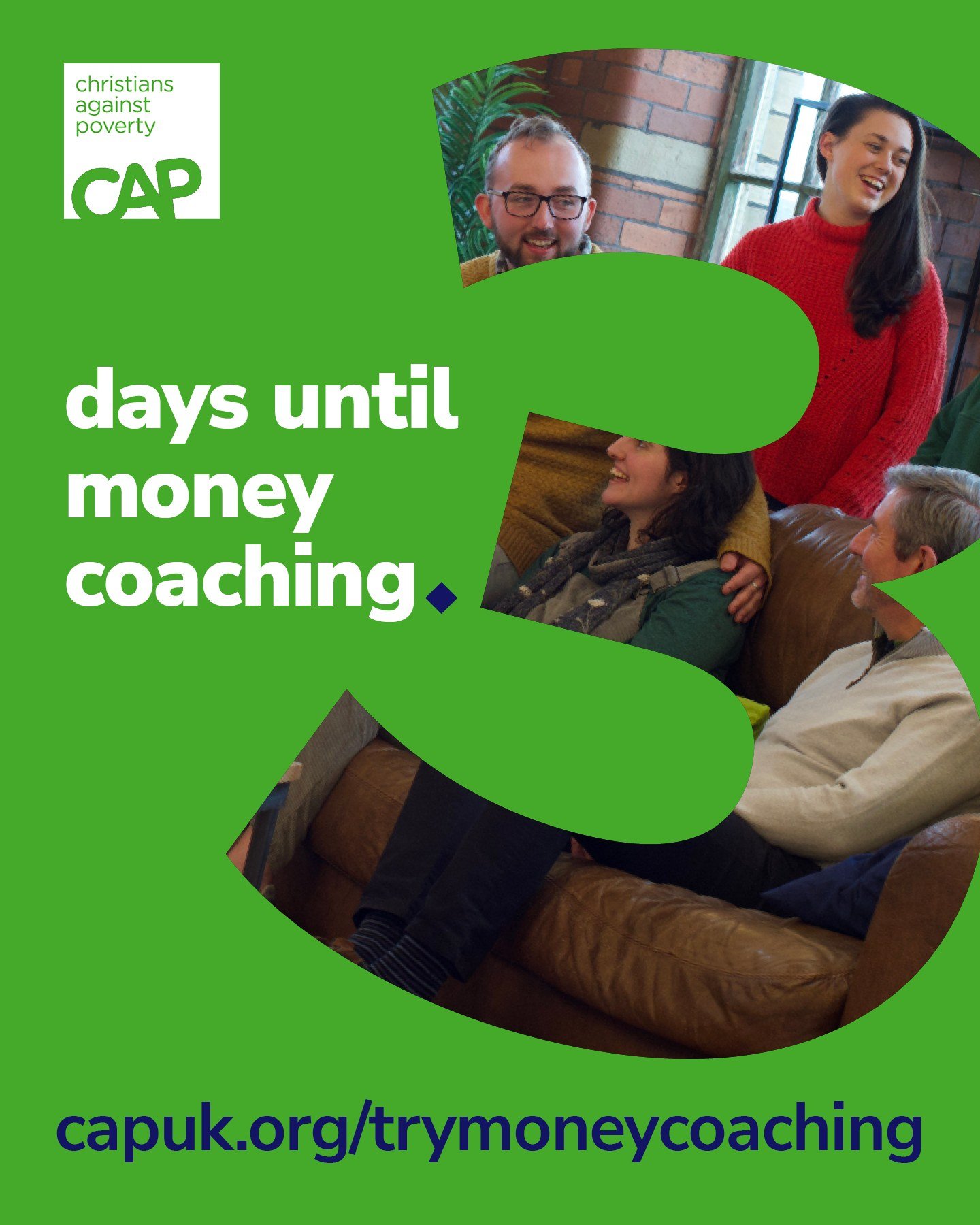 Only three days to go until we launch our new CAP money coaching course. Whether you are a seasoned budgeter who loves a spreadsheet, or someone who maybe struggles a bit more to balance your finances, CAP money course can give you the tools to help 