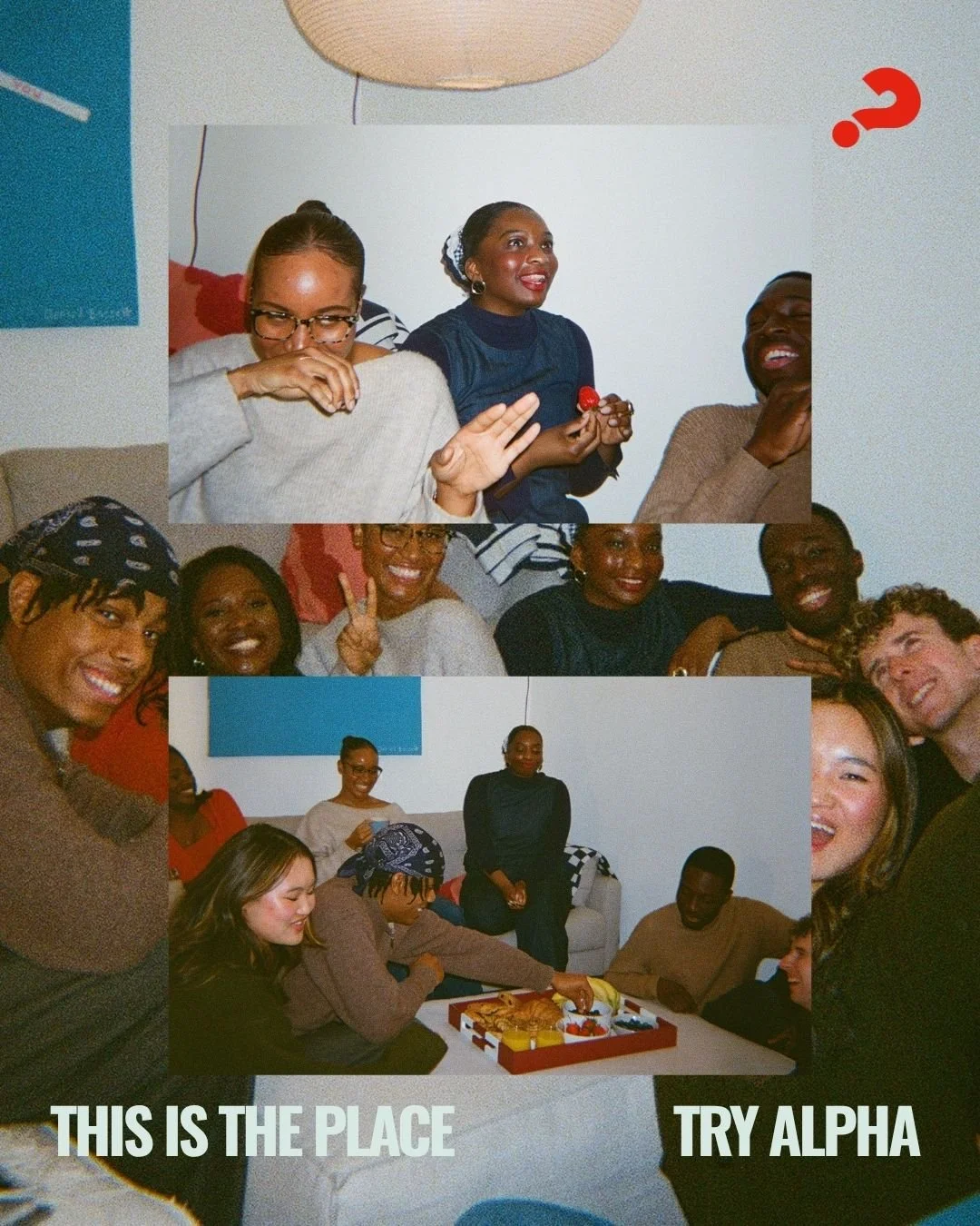 This is the place - Alpha - looking for honest conversation and space to ask questions about life and faith? You are so welcome to join Emmanuel's Alpha course. Tonight 7:30pm, 109 Mary Street, Sheffield, S1 4RT