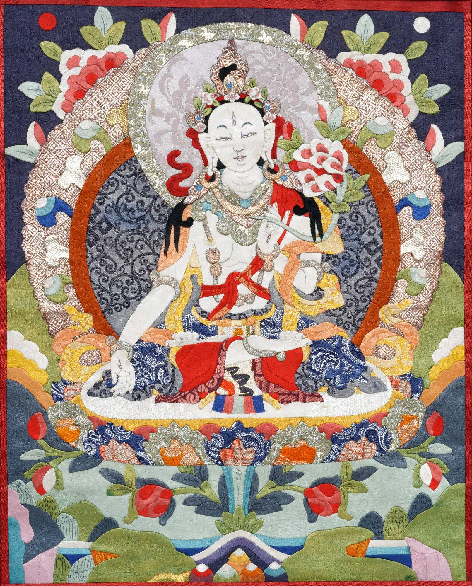 White Tārā appliqué (Copy)