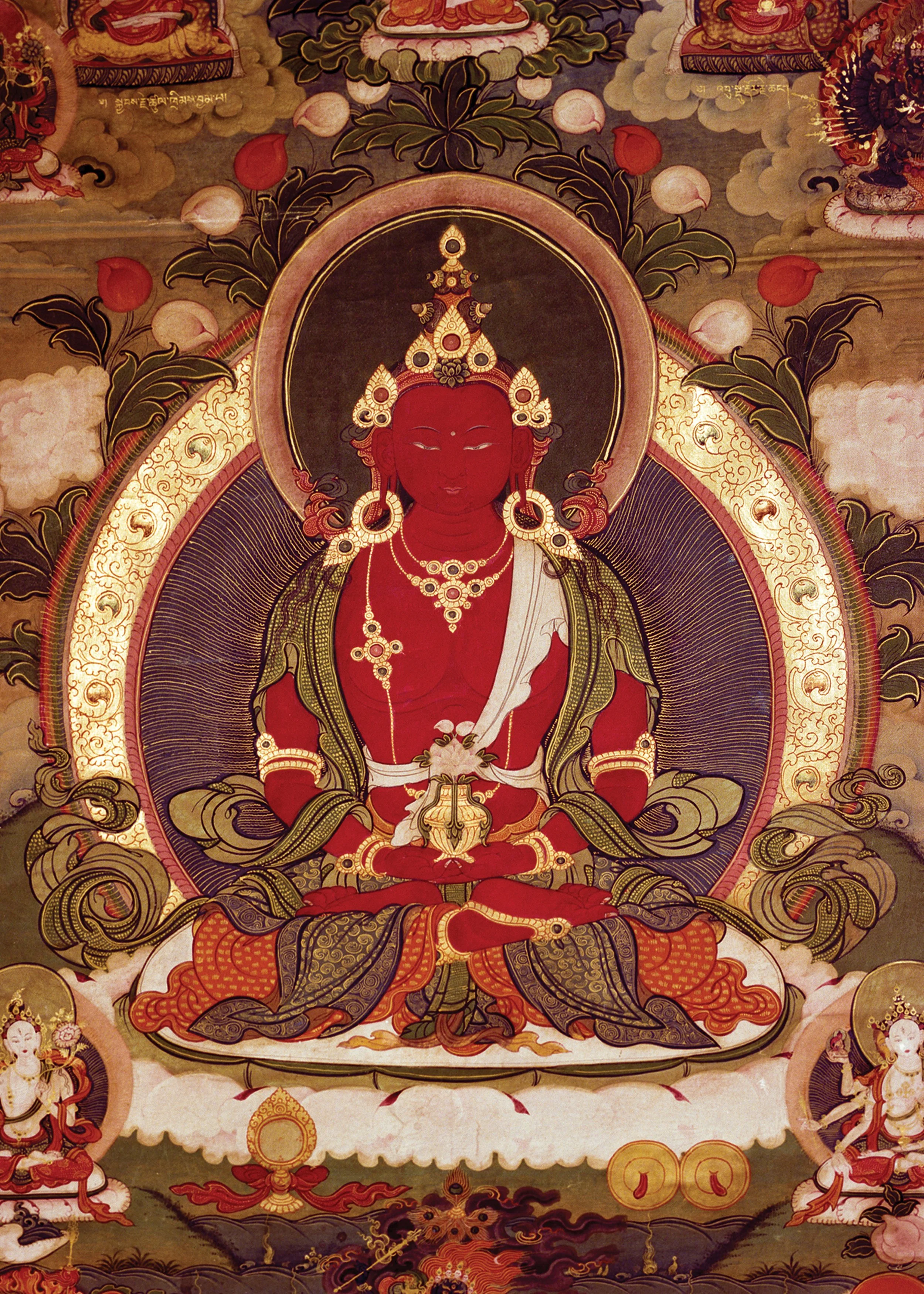 Amitayus thangka