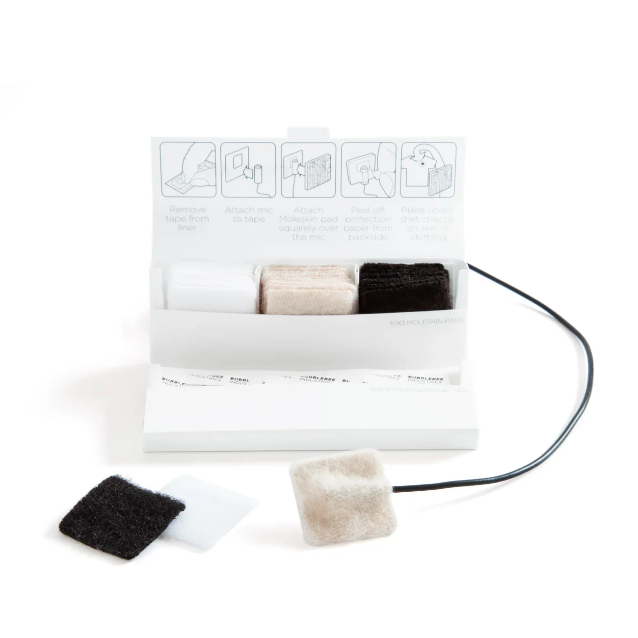 INVISIBLE LAV COVERS - MOLESKIN