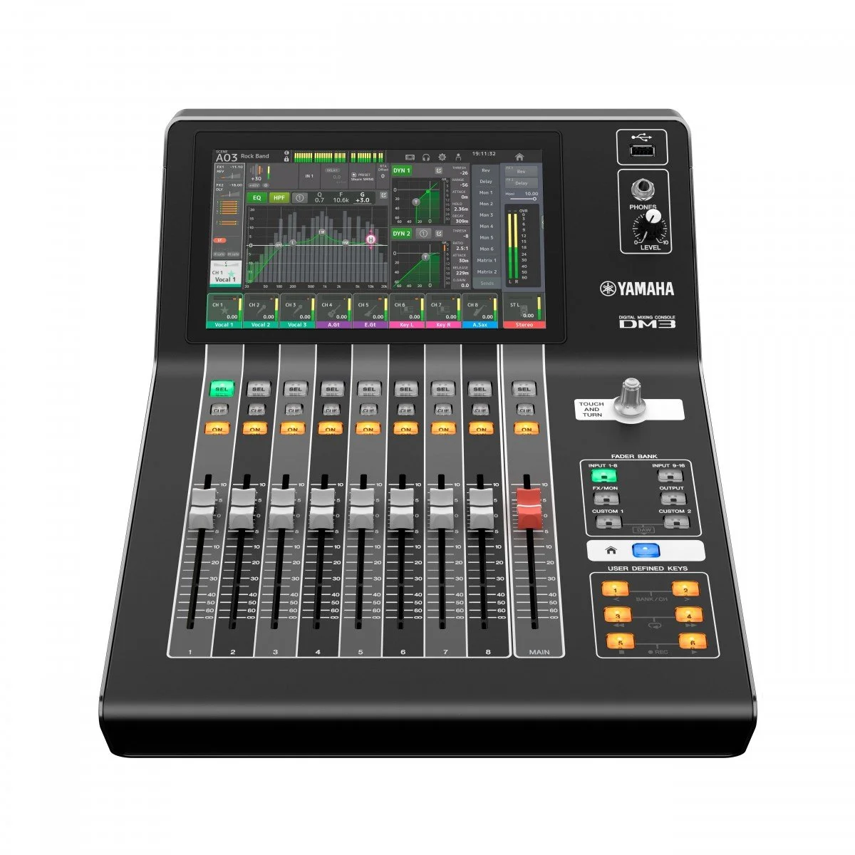 Yamaha DM3 - 16 Channel Digital Mixer with Dante