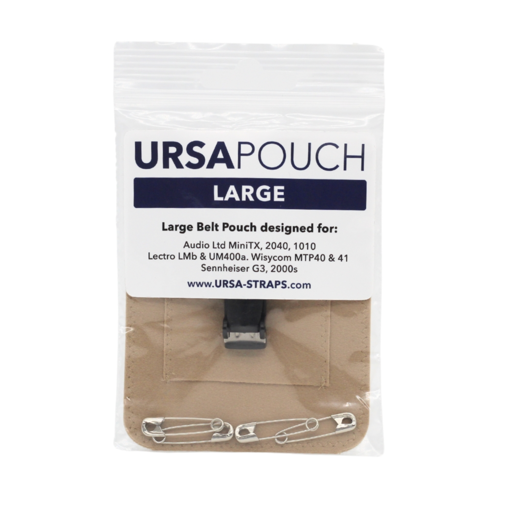 Belt Pouch - Large - Beige