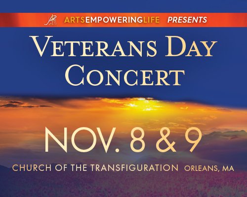 Arts Empowering Life presents Veterans Day Concert