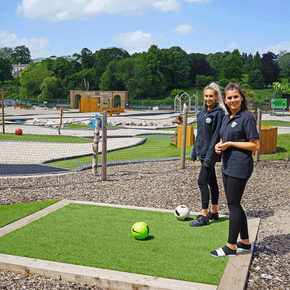 Highfields Park Adventure Golf And Foot Golf In Nottingham