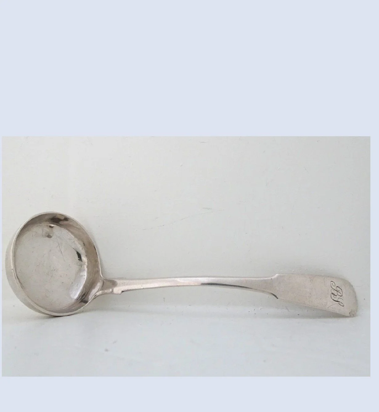 Fiddle pattern toddy ladle. Edinburgh 1817