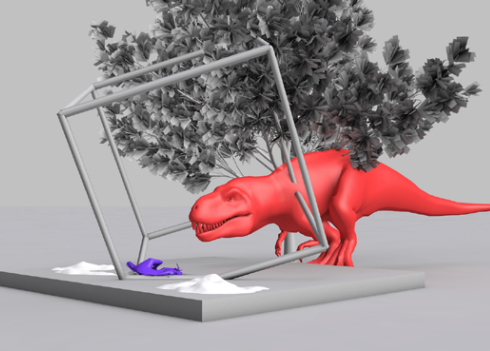 Yutyrannus Dinosaur - 3D Animation