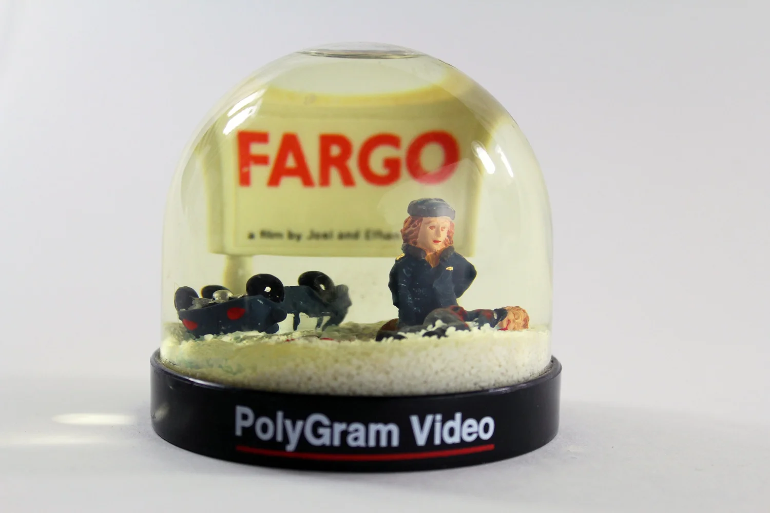 Fargo Collector's Letterbox Edition NUMBERED SNOWGLOBE VHS - 