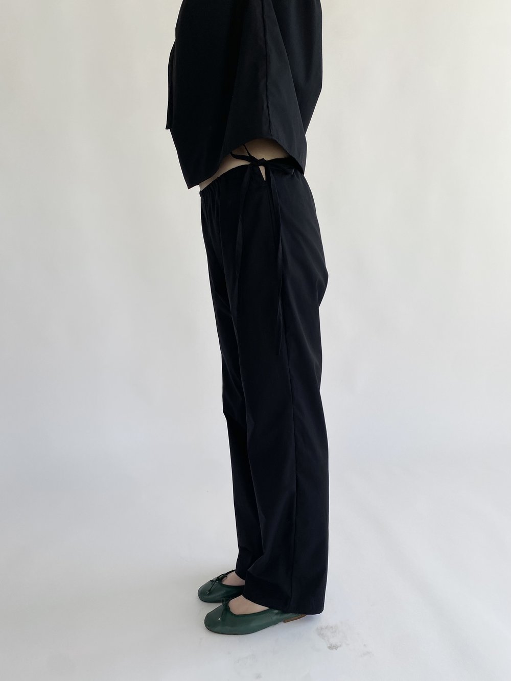 Tie Pants - Black — Brooke Callahan