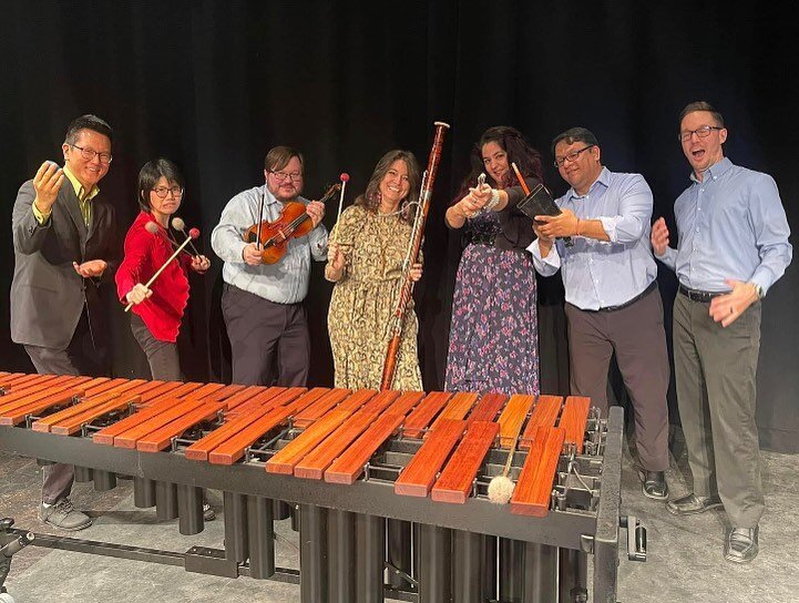 Music making is a blast with incredible colleagues! Thanks @themedium_art @cachecreate for hosting and supporting us with our latest SoNA Beyond concert curated by Fernando Valencia 🎶