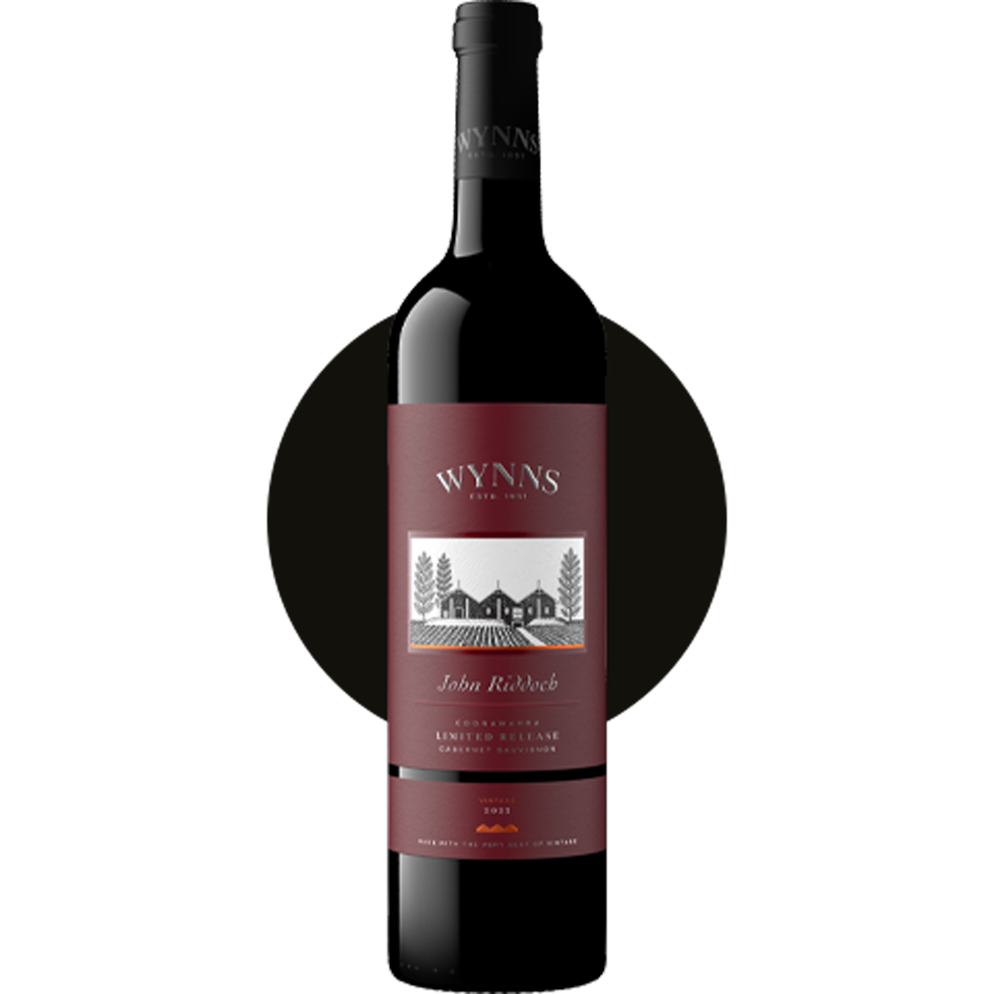 ▴ Wynns John Riddoch Cabernet Sauvignon 2022