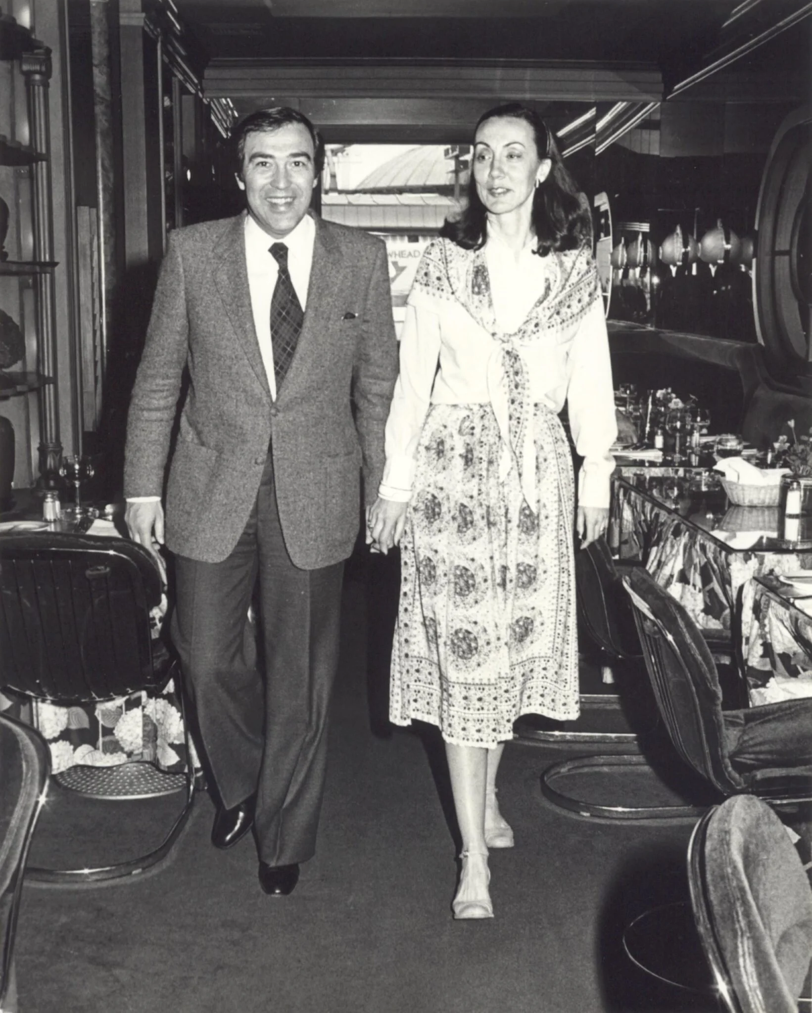 ▴&nbsp;Jean-Michel and Thereza in US