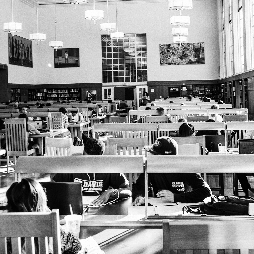 ▴ Shields Library Reading Room