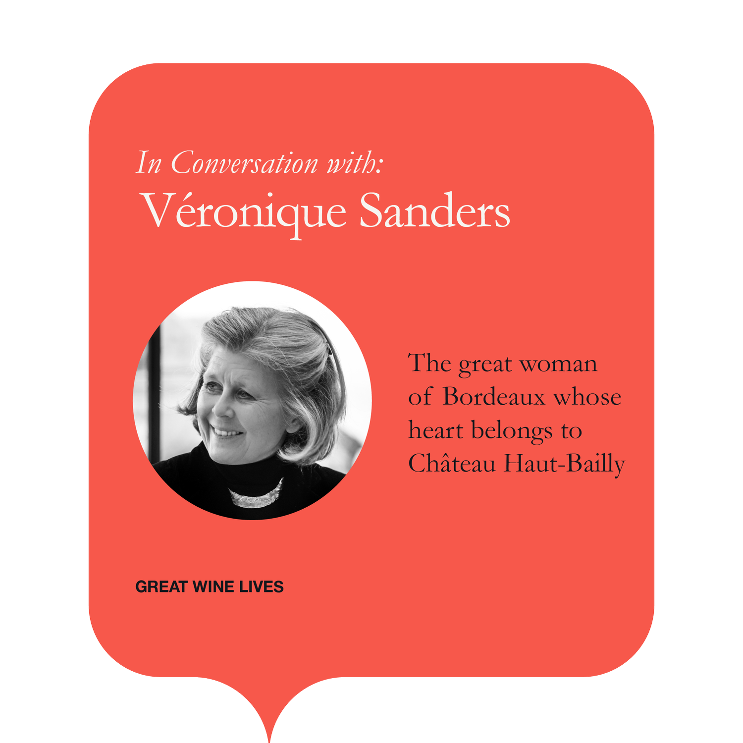 Great Wine Lives | Véronique Sanders
