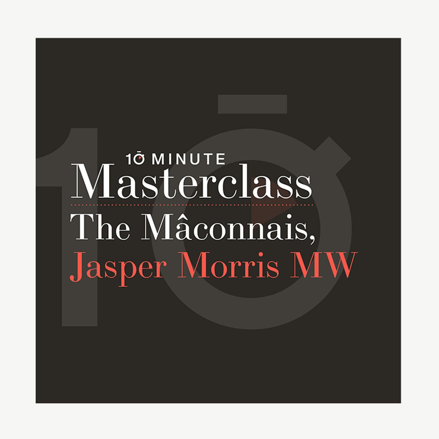 ▻ The Mâconnais with Jasper Morris MW episode artwork