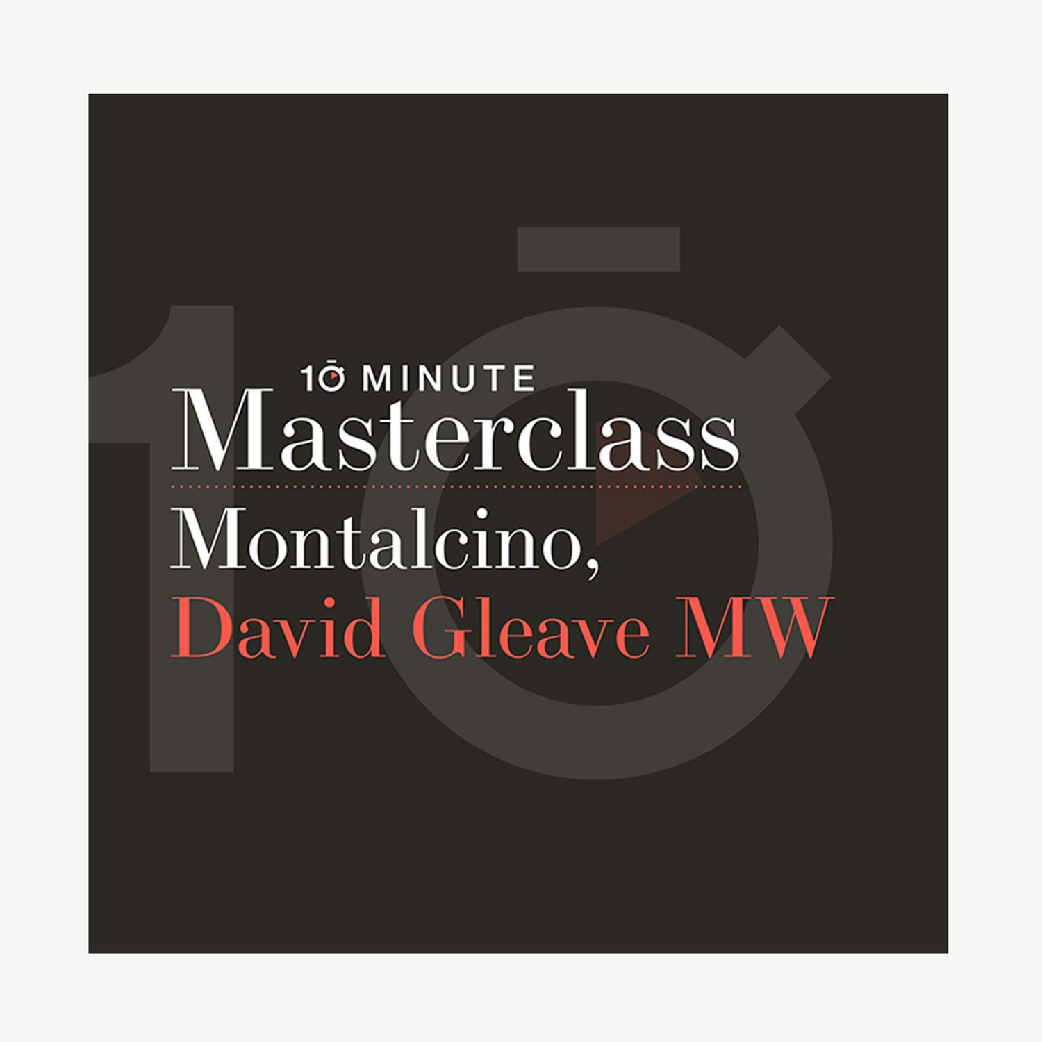 ▻ Montalcino with David Gleave MW episode artwork