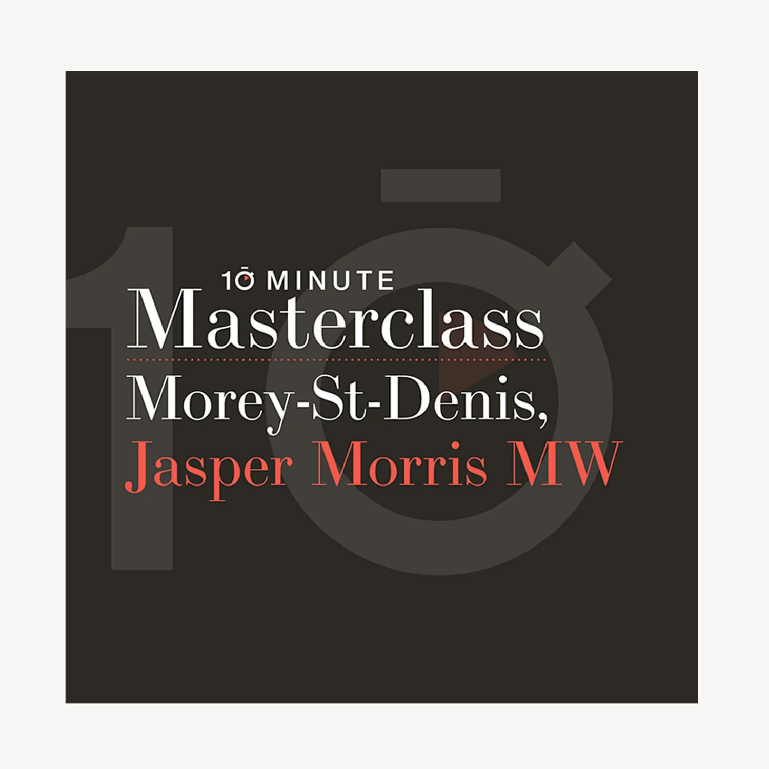 ▻ Morey-St-Denis with Jasper Morris MW episode artwork