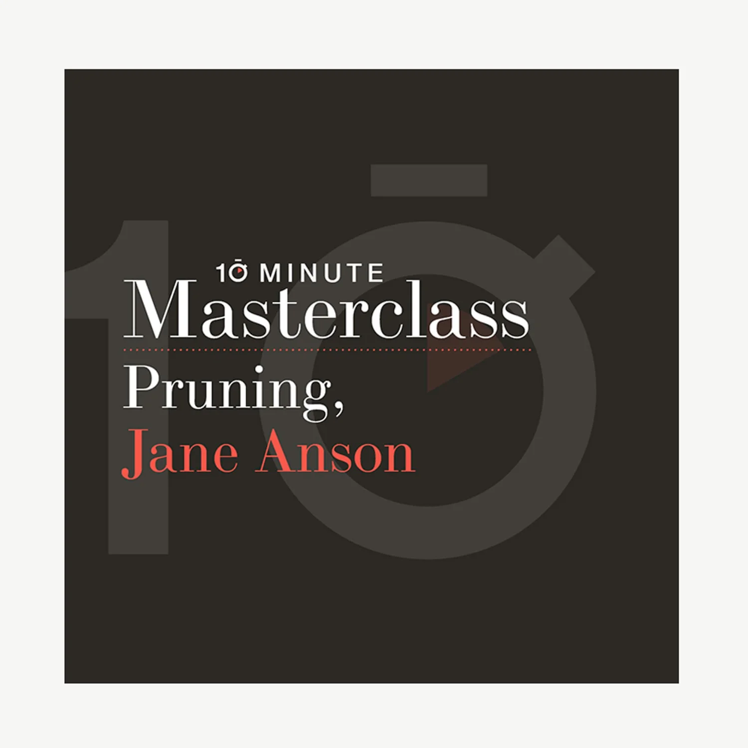 ▻ Pruning with Jane Anson episode artwork