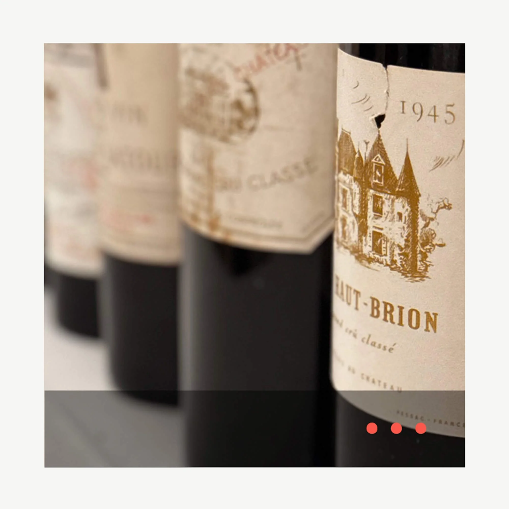 ▻ The 1945 First Growth Bordeaux Tasting